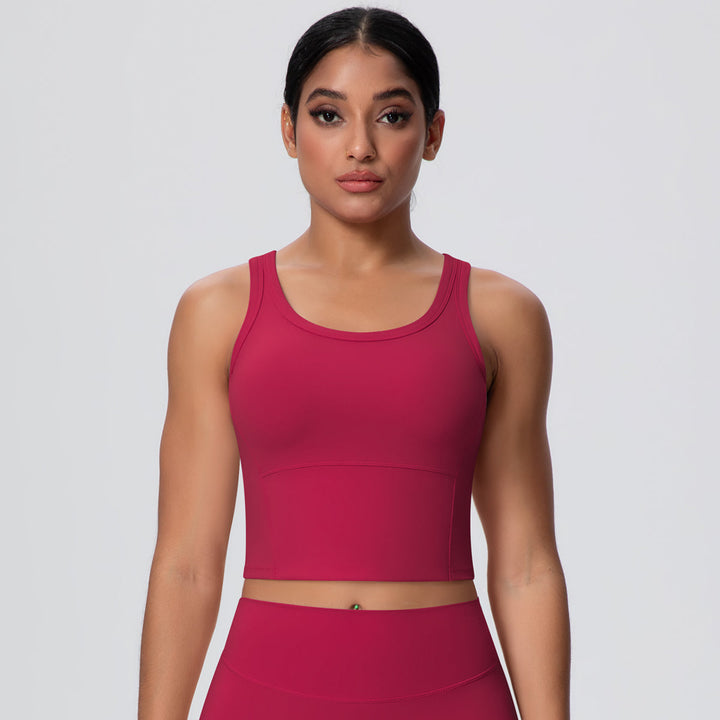 Padded Crop Tank Top for Women