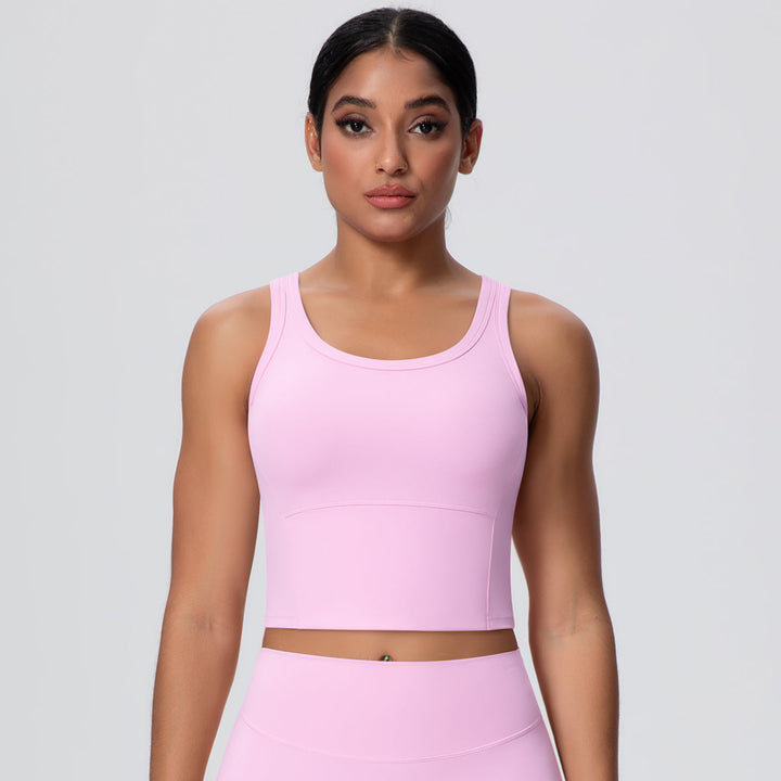 Padded Crop Tank Top for Women