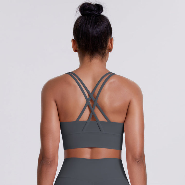 Cross-Back Sports Bra