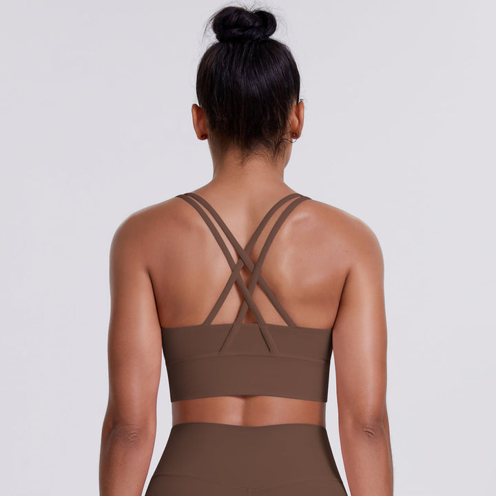 Cross-Back Sports Bra