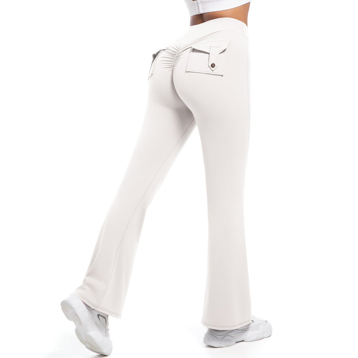 Cargo Pocket Flare Leggings