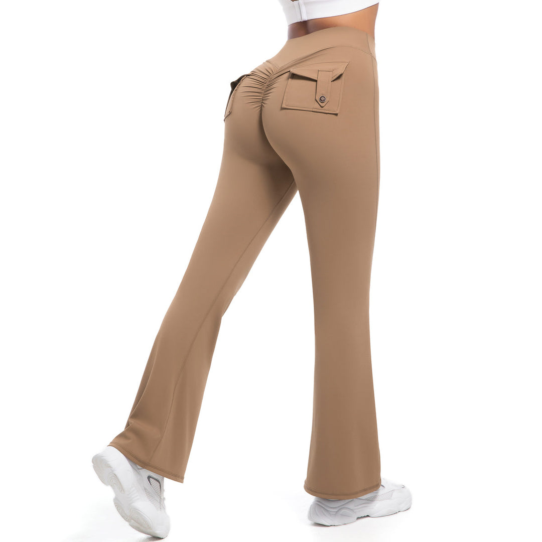 Cargo Pocket Flare Leggings