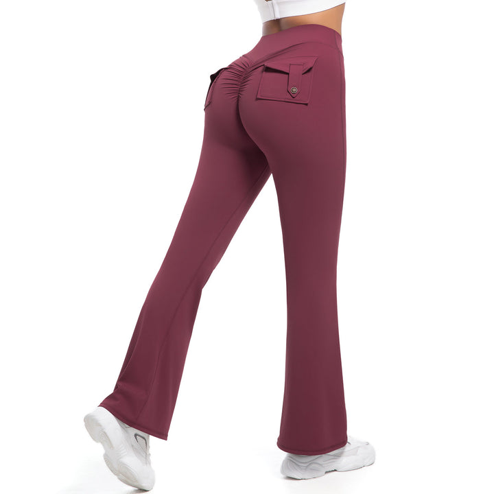 Cargo Pocket Flare Leggings