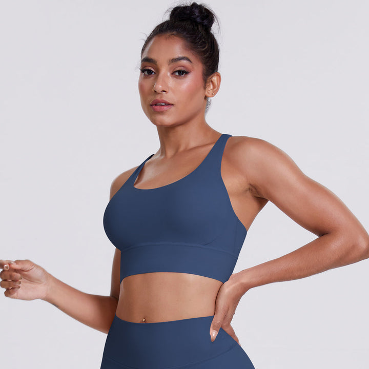 Cross-Back Sports Bra