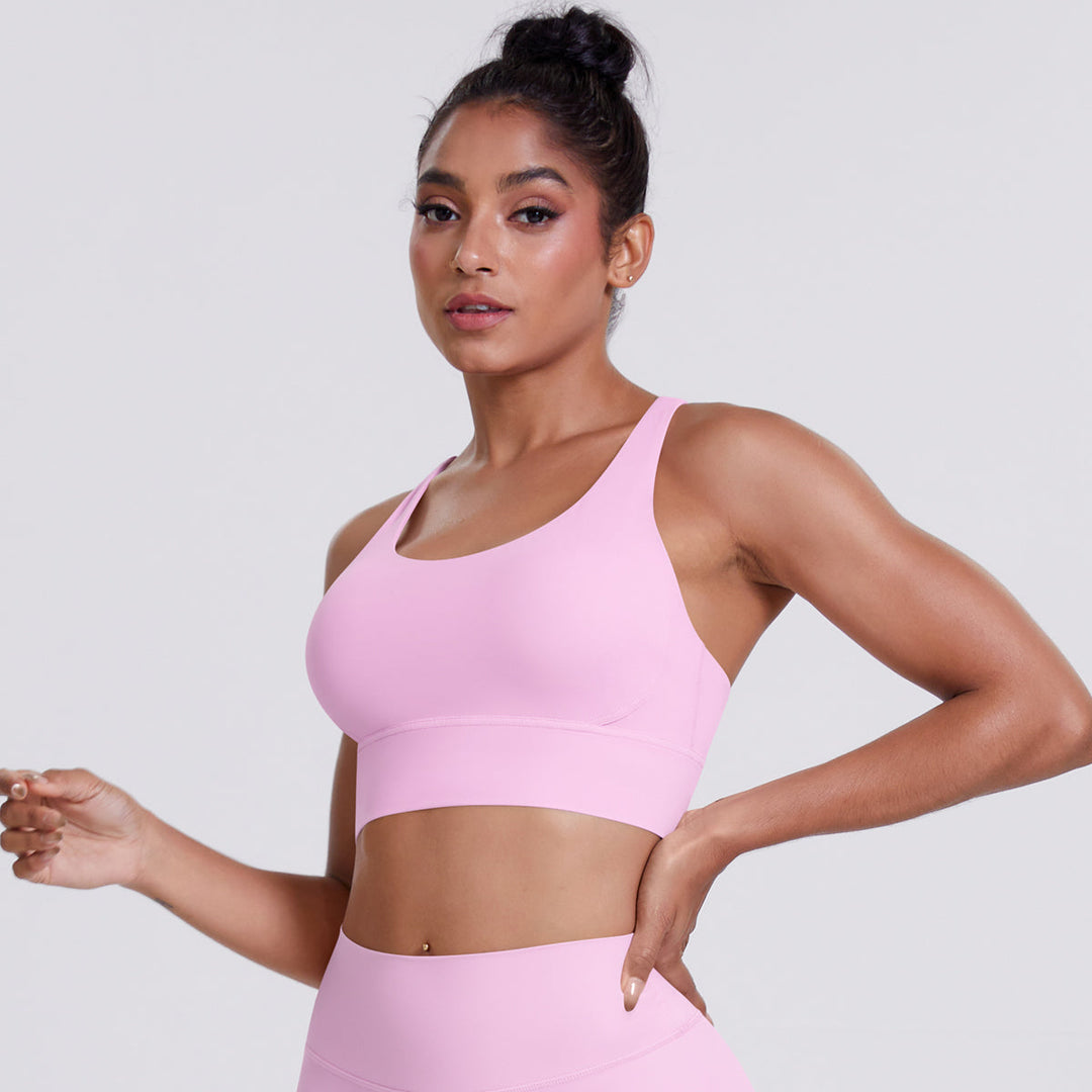 Cross-Back Sports Bra