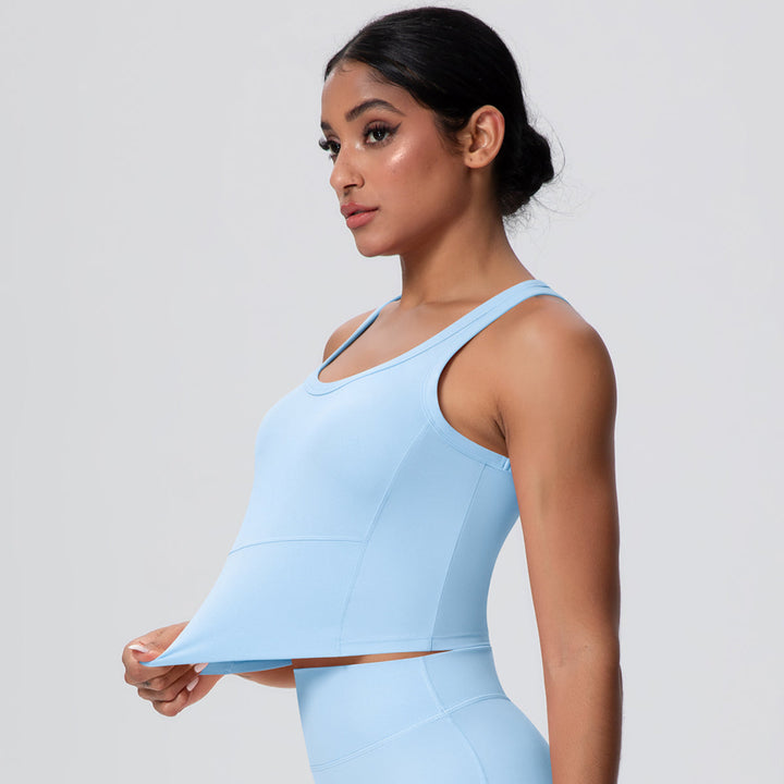 Padded Crop Tank Top for Women