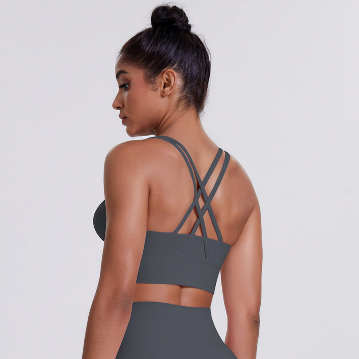 Cross-Back Sports Bra