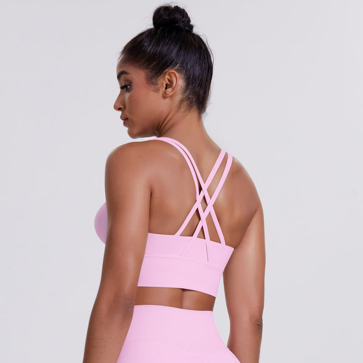 Cross-Back Sports Bra