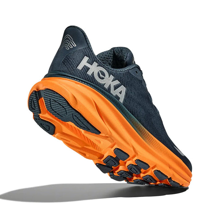 Men's Clifton 9 GORE-TEX Stormy Skies/Orange Zest