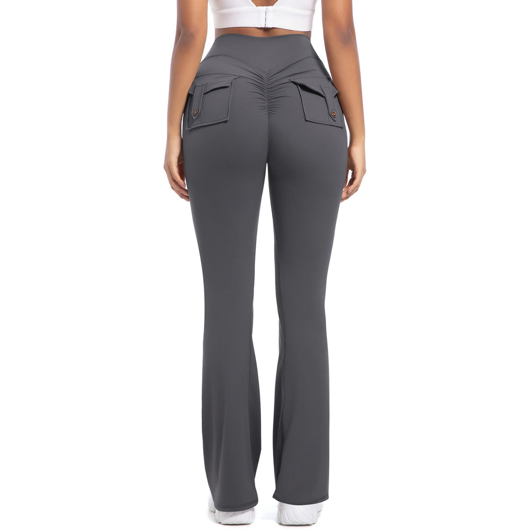 Cargo Pocket Flare Leggings
