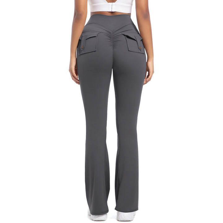Cargo Pocket Flare Leggings