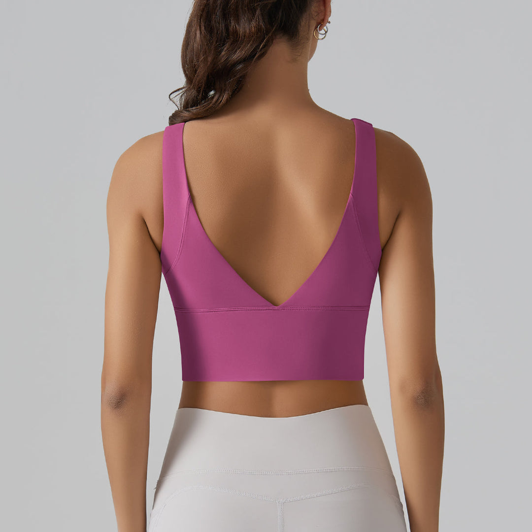 V-Back Sports Bra