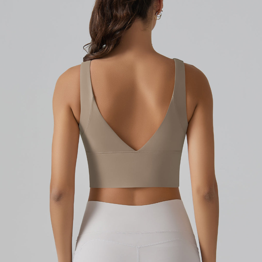 V-Back Sports Bra
