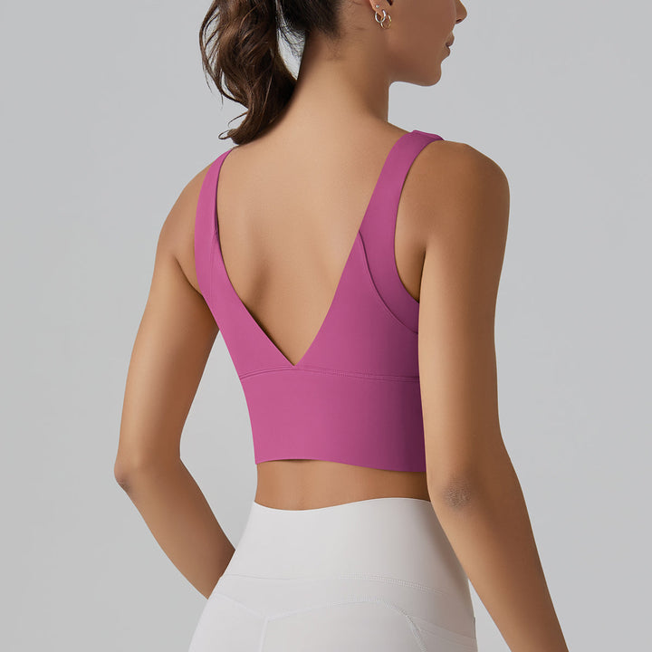 V-Back Sports Bra