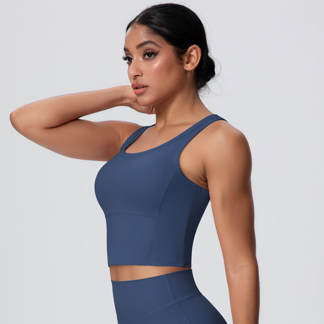 Padded Crop Tank Top for Women