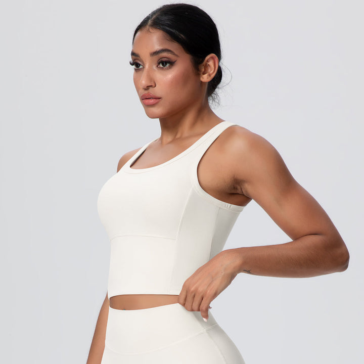 Padded Crop Tank Top for Women