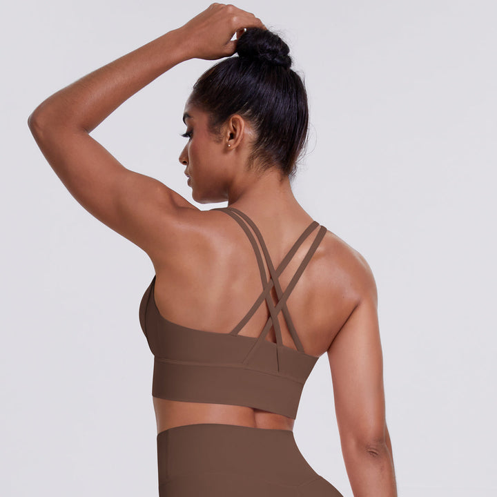 Cross-Back Sports Bra