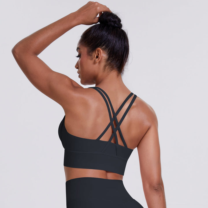 Cross-Back Sports Bra