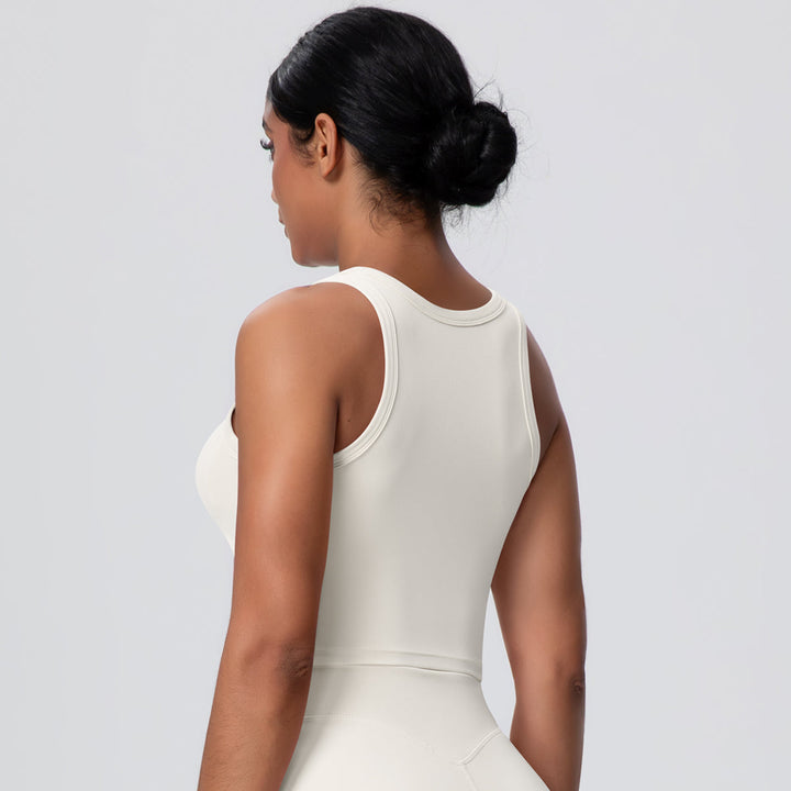 Padded Crop Tank Top for Women