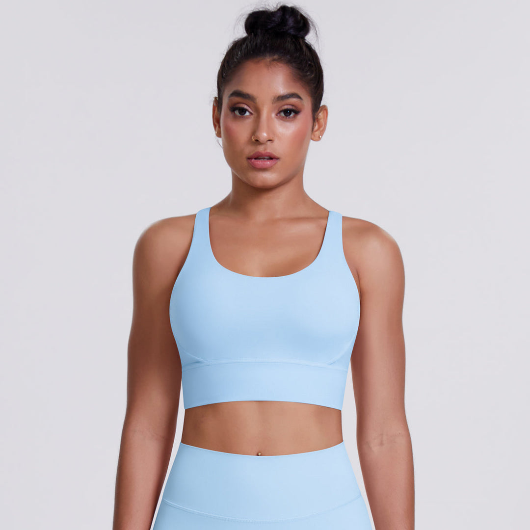 Cross-Back Sports Bra