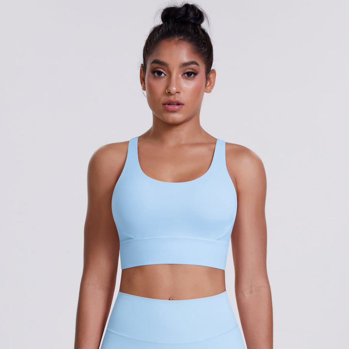 Cross-Back Sports Bra