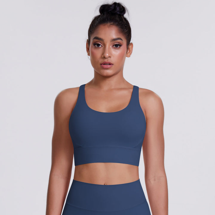 Cross-Back Sports Bra