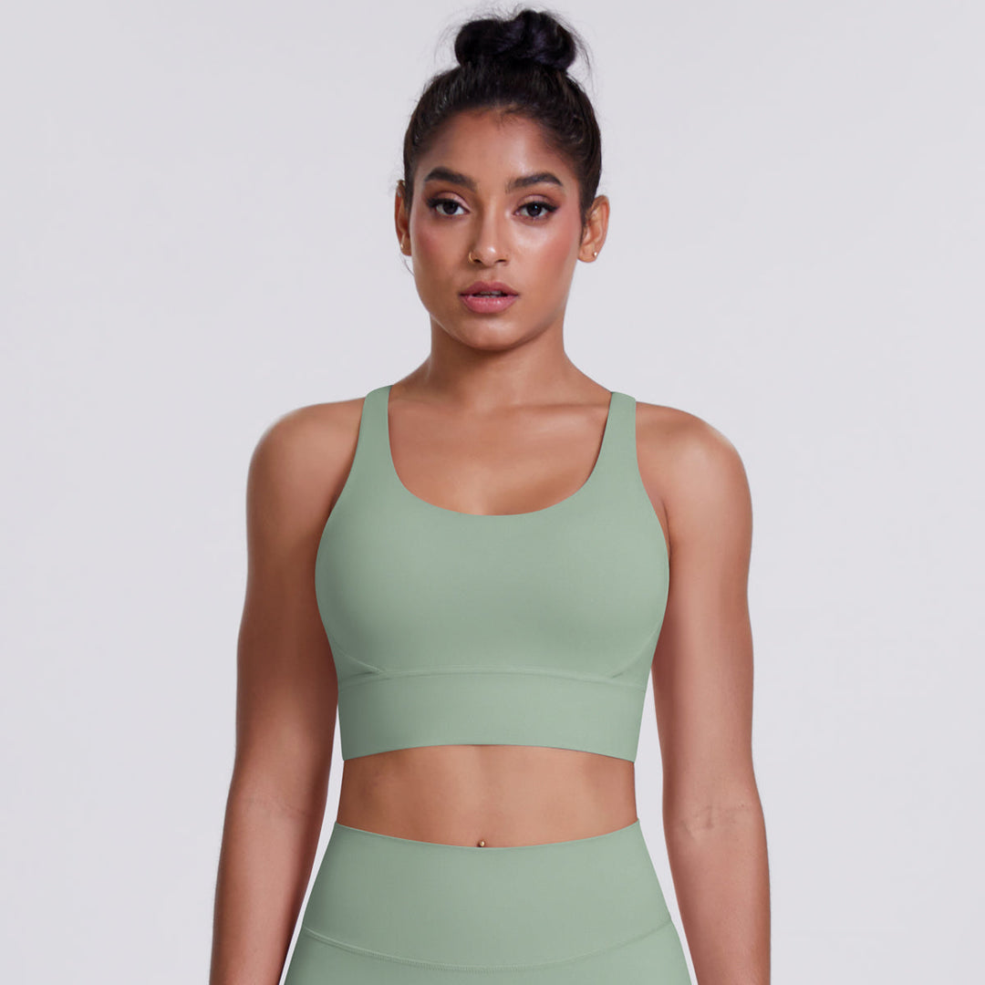 Cross-Back Sports Bra