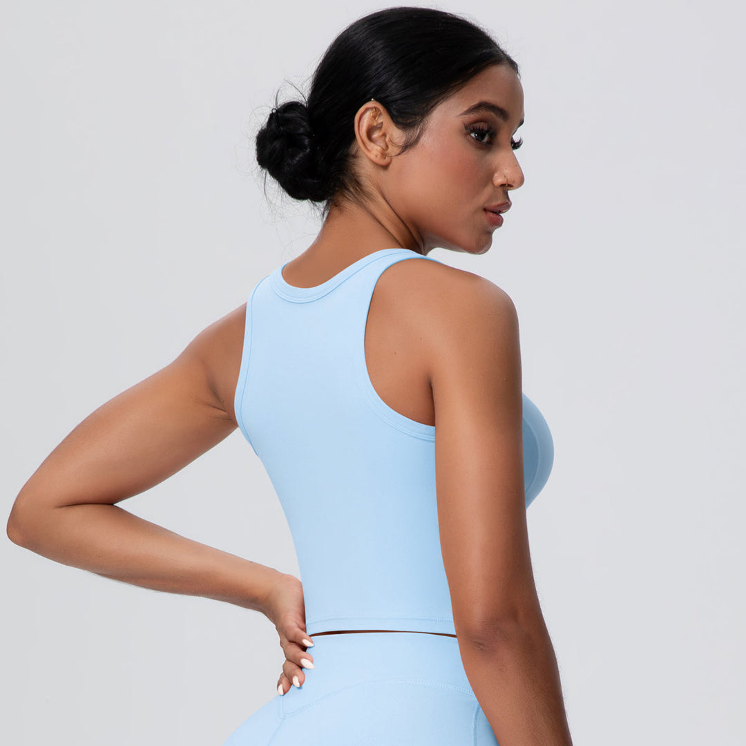 Padded Crop Tank Top for Women