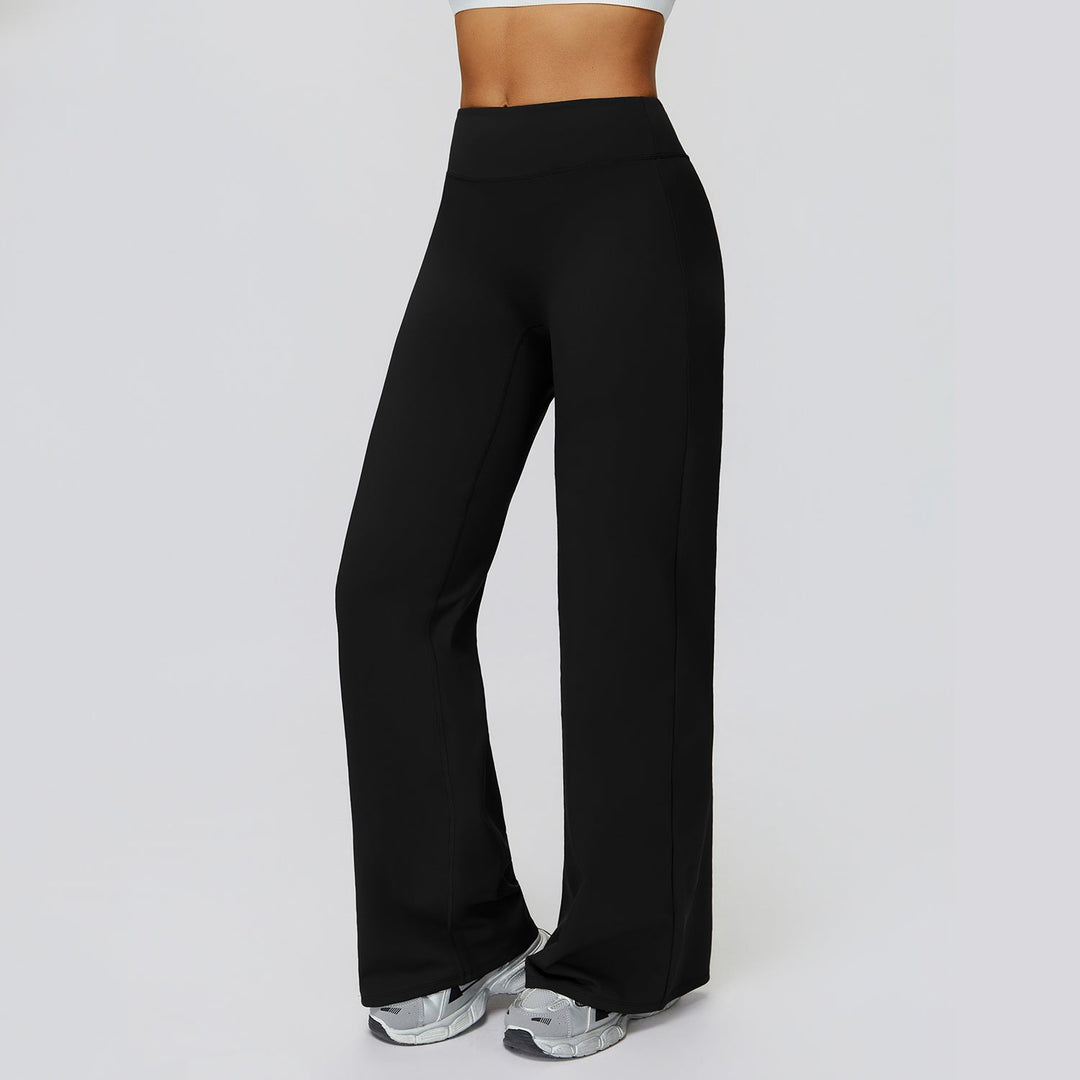 Fleece-Lined Straight Leggings