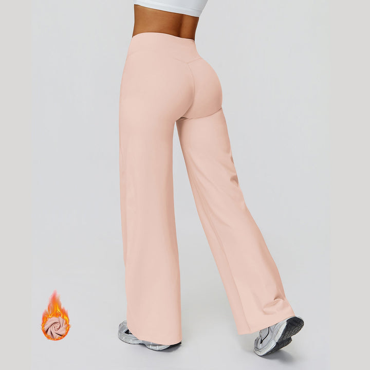 Fleece-Lined Straight Leggings