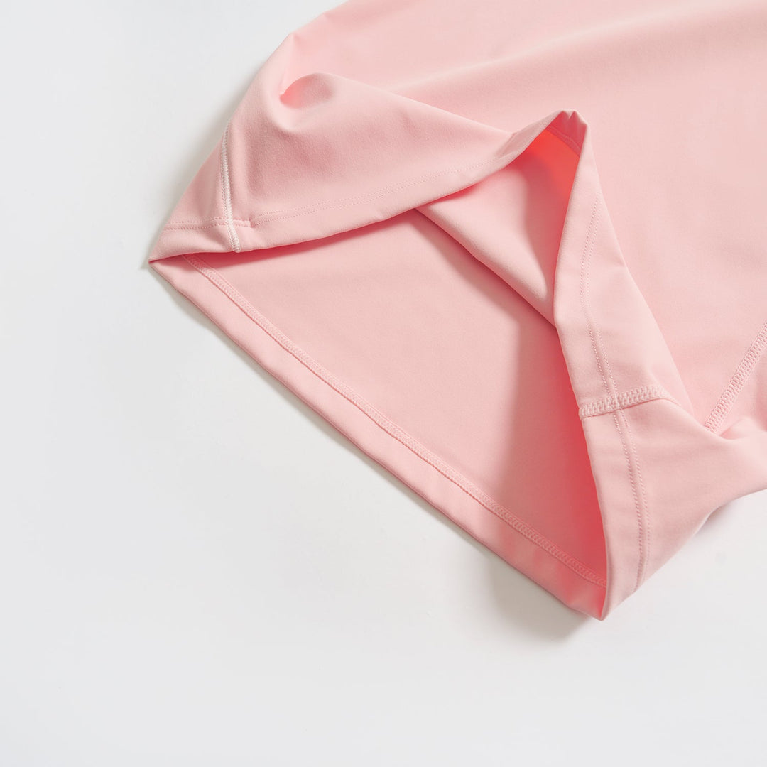 Contrast-Stitch Straight Leg Pants