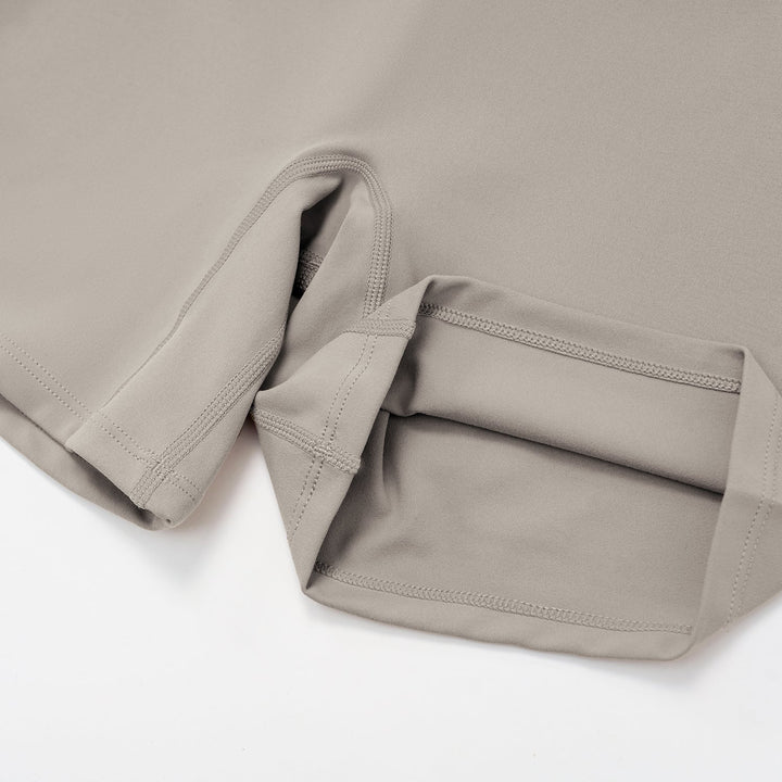 V-Back High-Waist Shorts