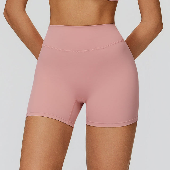 V-Back High-Waist Shorts
