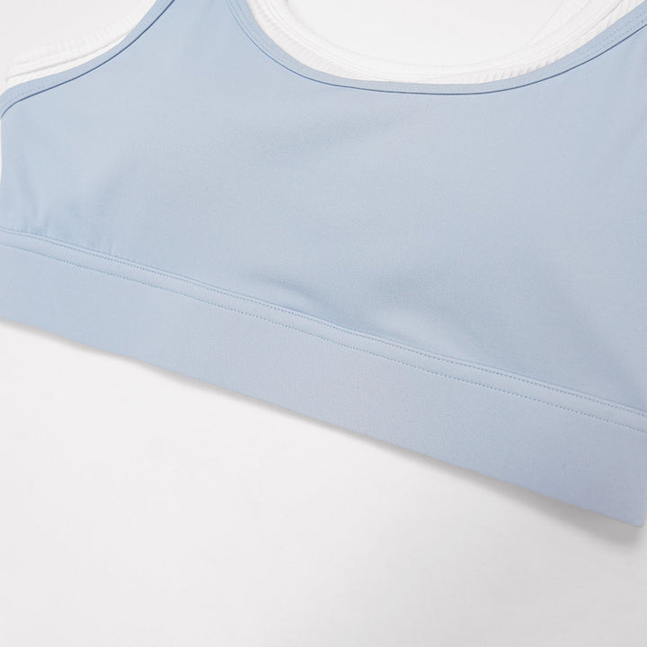 Contrast Running Sports Bra