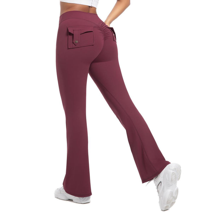 Cargo Pocket Flare Leggings