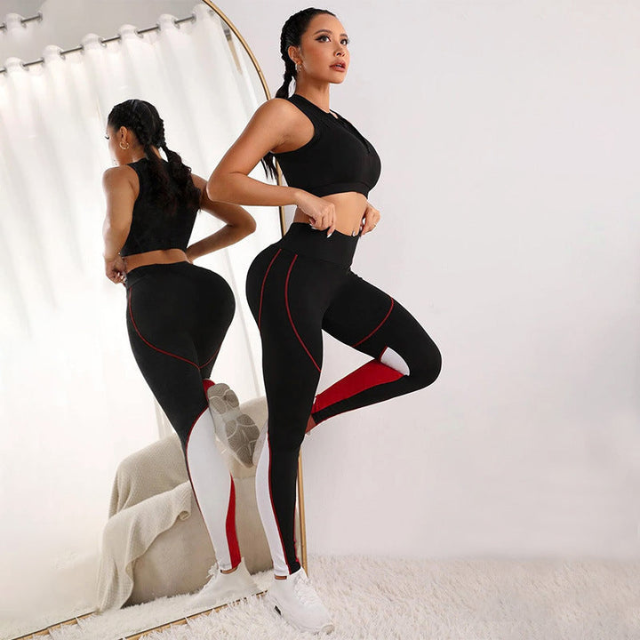 Colorblock High-Waisted Leggings