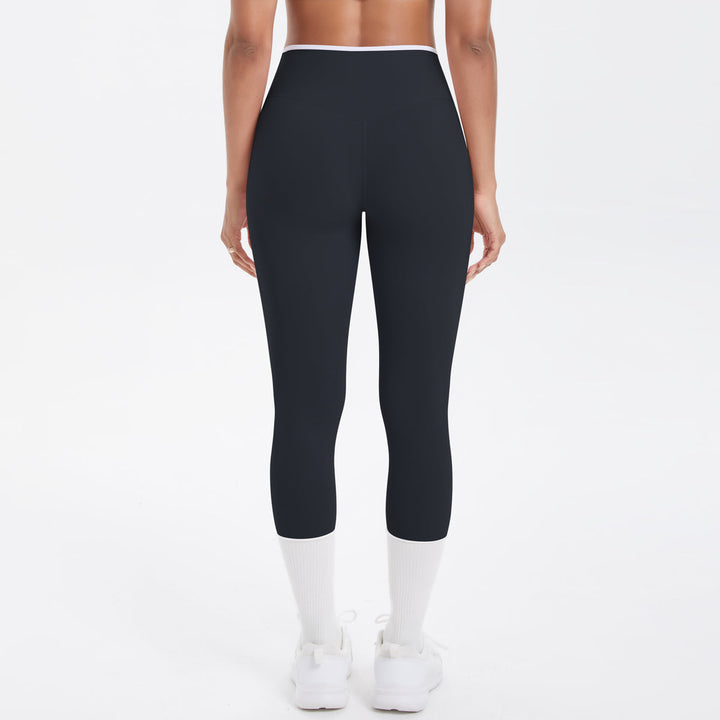 Colorblock V-Waist Cross Sports Leggings