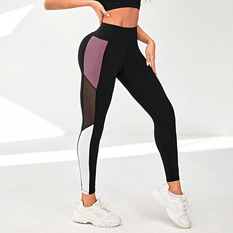 Colorblock High-Waisted Leggings