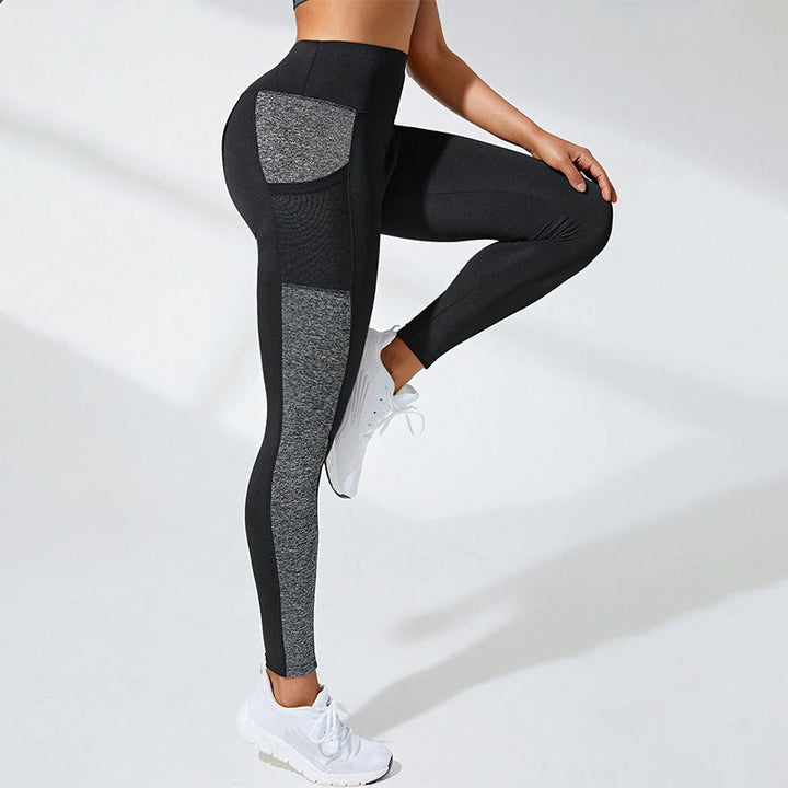 Colorblock High-Waisted Leggings