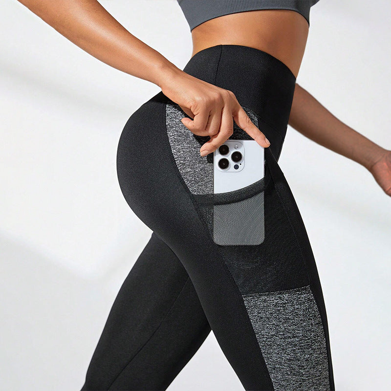 Colorblock High-Waisted Leggings