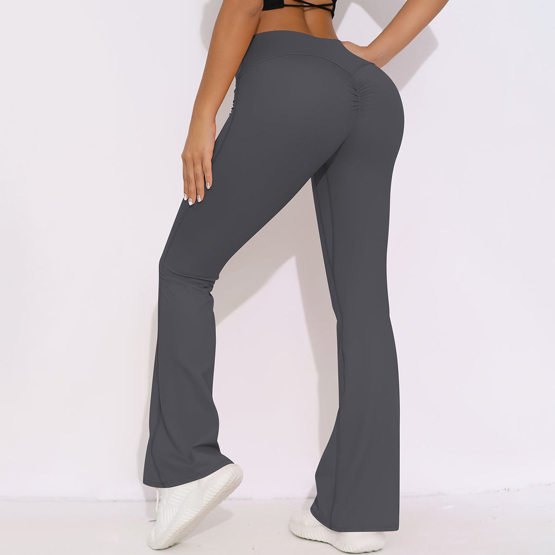High-Waist Booty-Lifting Flare Leggings