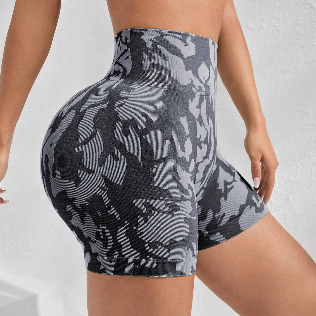 Tie-Dye Butt-Lifting Shorts