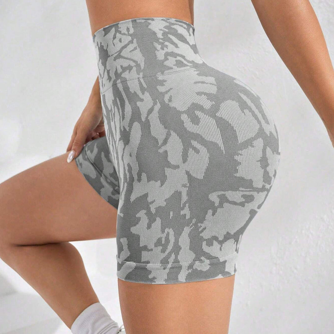 Tie-Dye Butt-Lifting Shorts