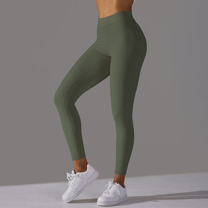 V-Back Ruched Leggings