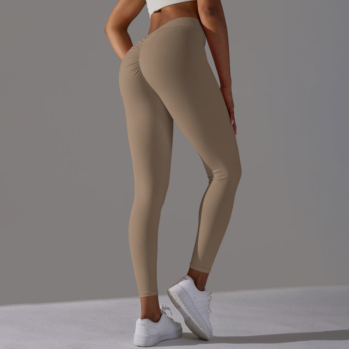 V-Back Ruched Leggings
