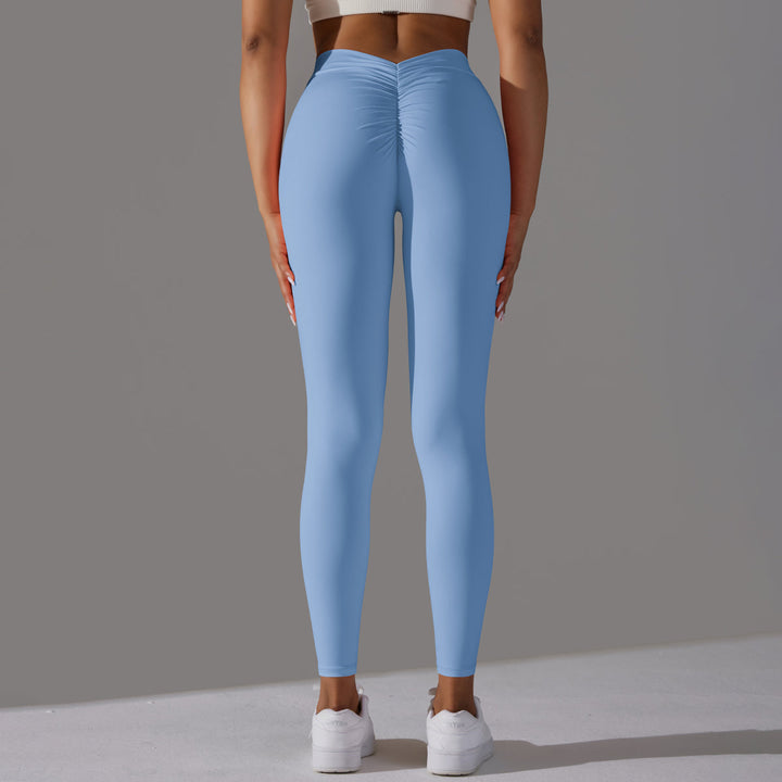 V-Back Ruched Leggings