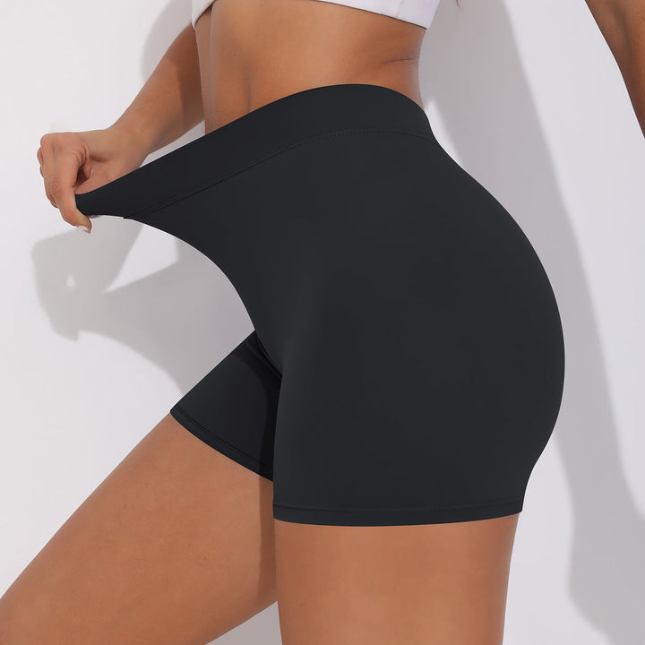 V-back Ruched Shorts